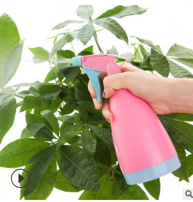 噴水壺灑水壺噴霧器 微景觀手壓式噴壺糖果色澆花噴霧瓶